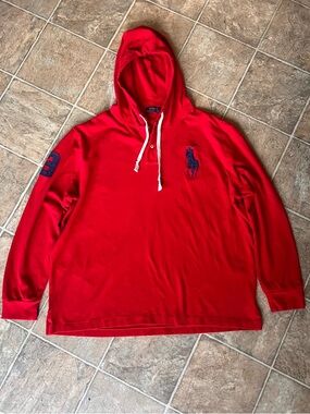 Polo Ralph Lauren big pony long sleeve Henley